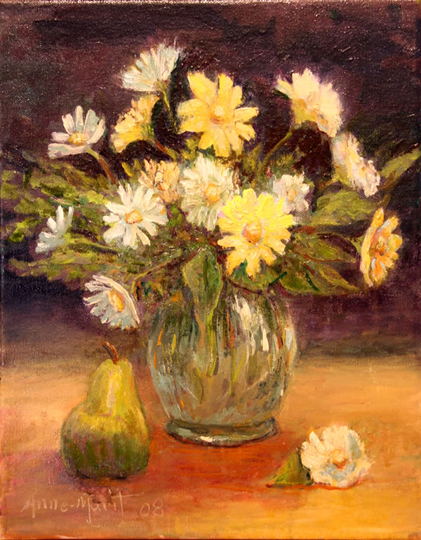 Painting by Anne-Marit Bergstrom